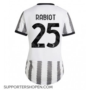Juventus Adrien Rabiot #25 Hemma Matchtröja Dam 2022-23 Kortärmad